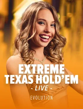 Extreme Texas Hold'em table in the Trada Casino live rooms
