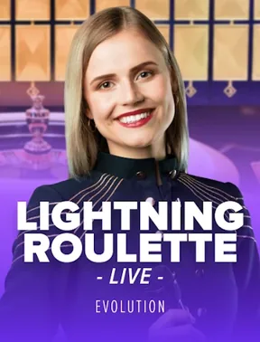 Lightning Roulette table in the Trada Casino live rooms