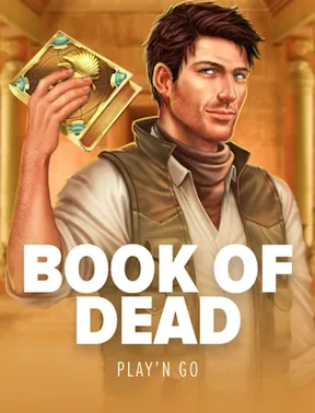 Book of Dead slot on the Trada Casino slot shelf